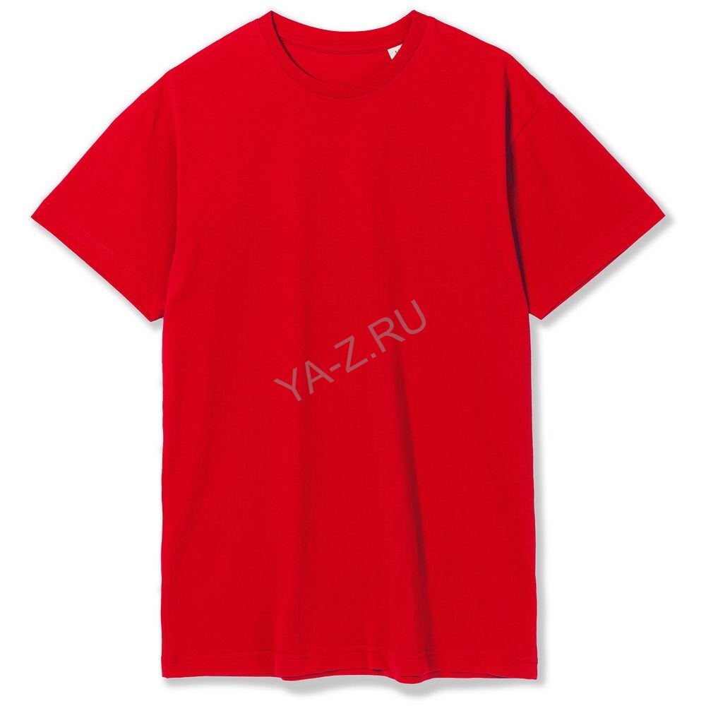 Футболка унисекс T-Bolka 180, красная, размер XXL