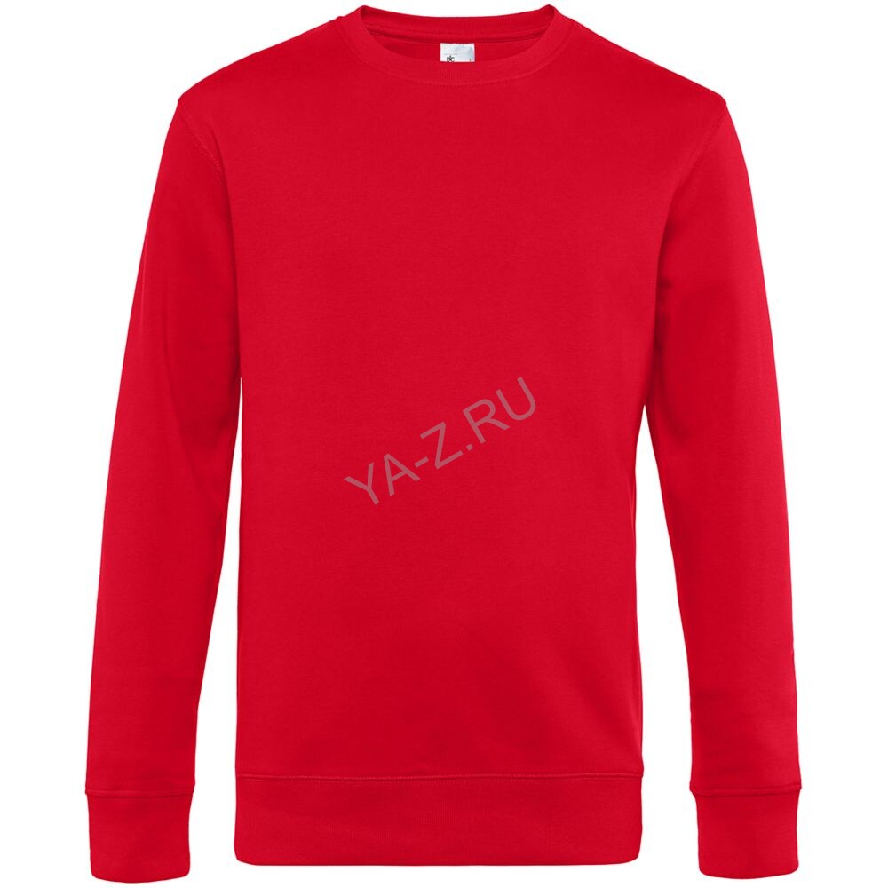 Свитшот унисекс King, красный, размер 3XL