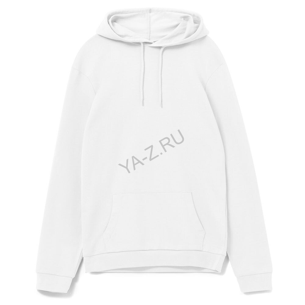 Толстовка с капюшоном унисекс Hoodie, белая, размер 3XL
