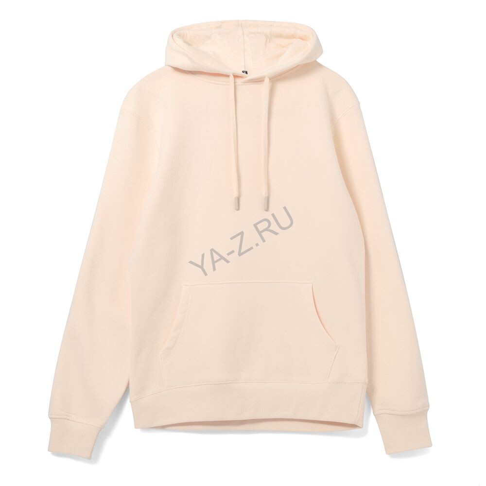 Толстовка с капюшоном унисекс Hoodie, светло-розовая, размер XS