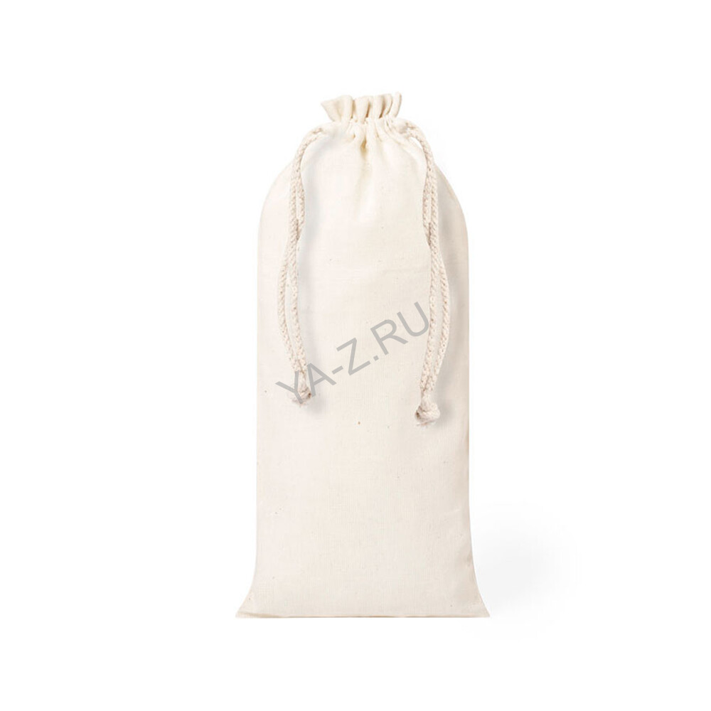 Мешочек для бутылки MARCEX, бежевый, 33x12 см, 100% хлопок, 105 г/м2