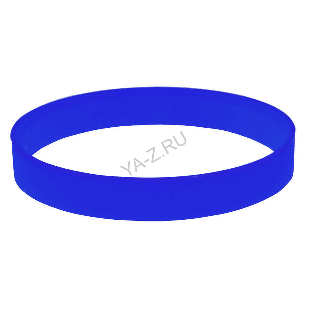 Браслет силиконовый FEST; 20 x 1,2 x 0,2 см; синий; силикон