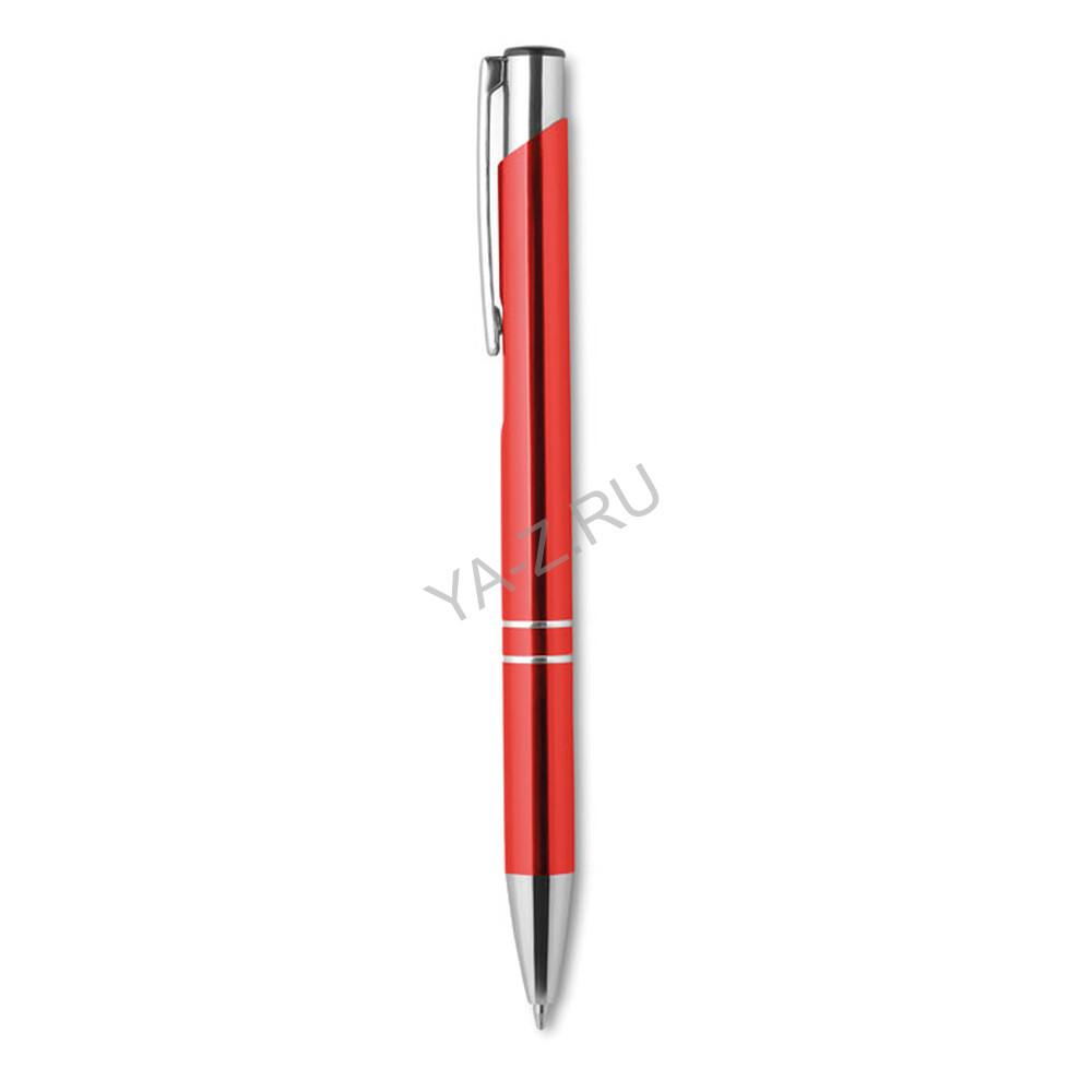 Recycled aluminium ball pen красный