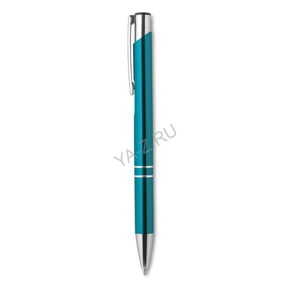 Recycled aluminium ball pen бирюзовый