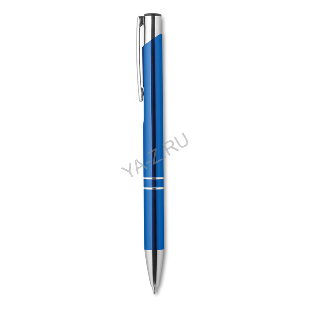 Recycled aluminium ball pen королевский синий