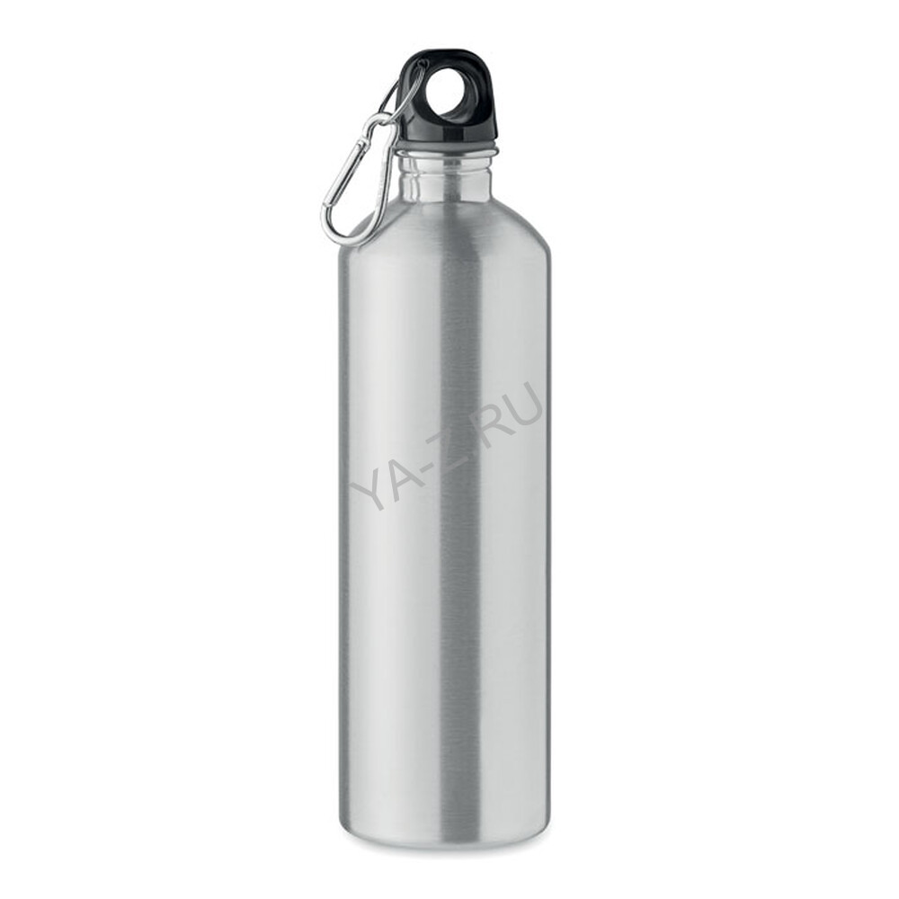 Single wall bottle       750ml тускло-серебряный