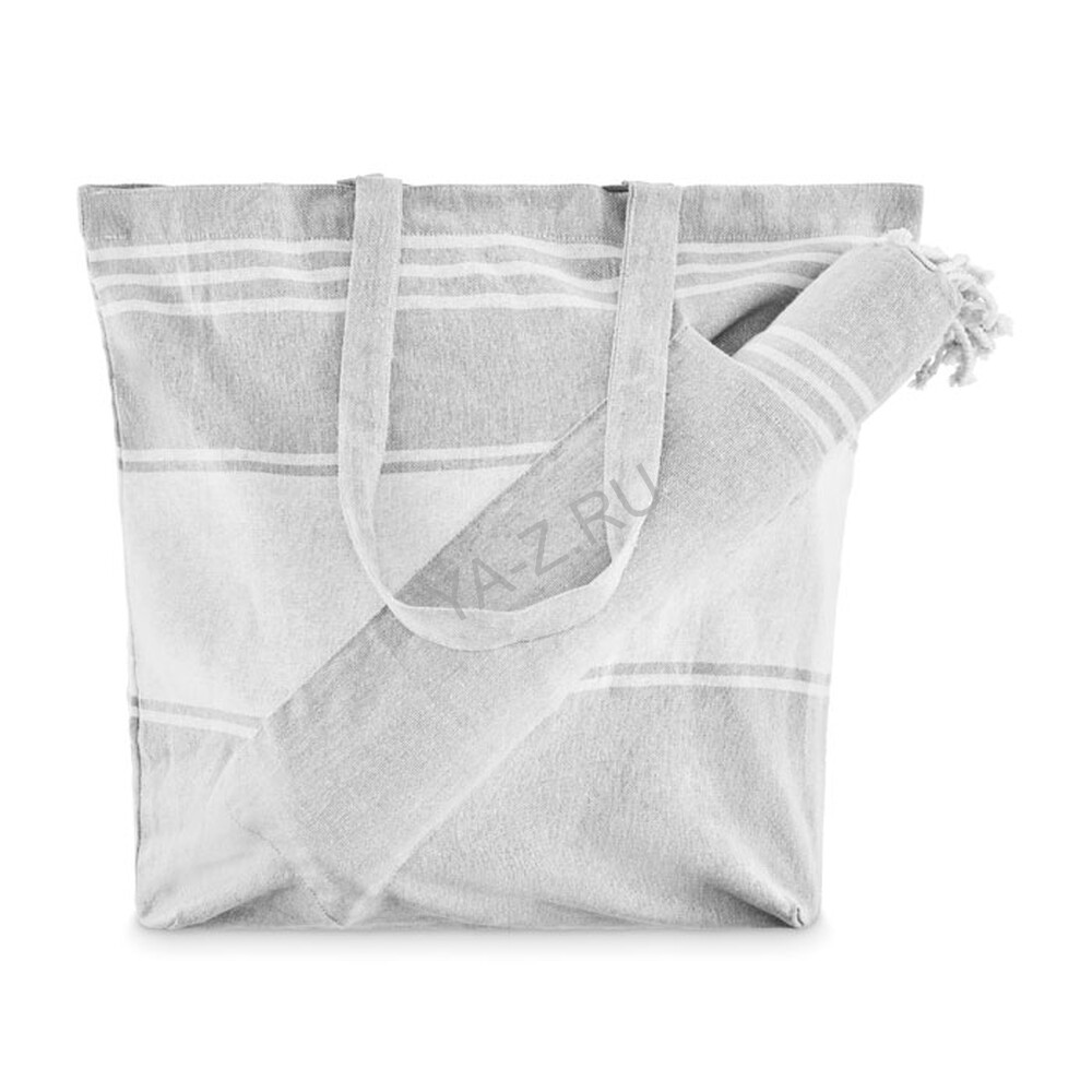 Сумка с полотенцем 50X14X38cm серый