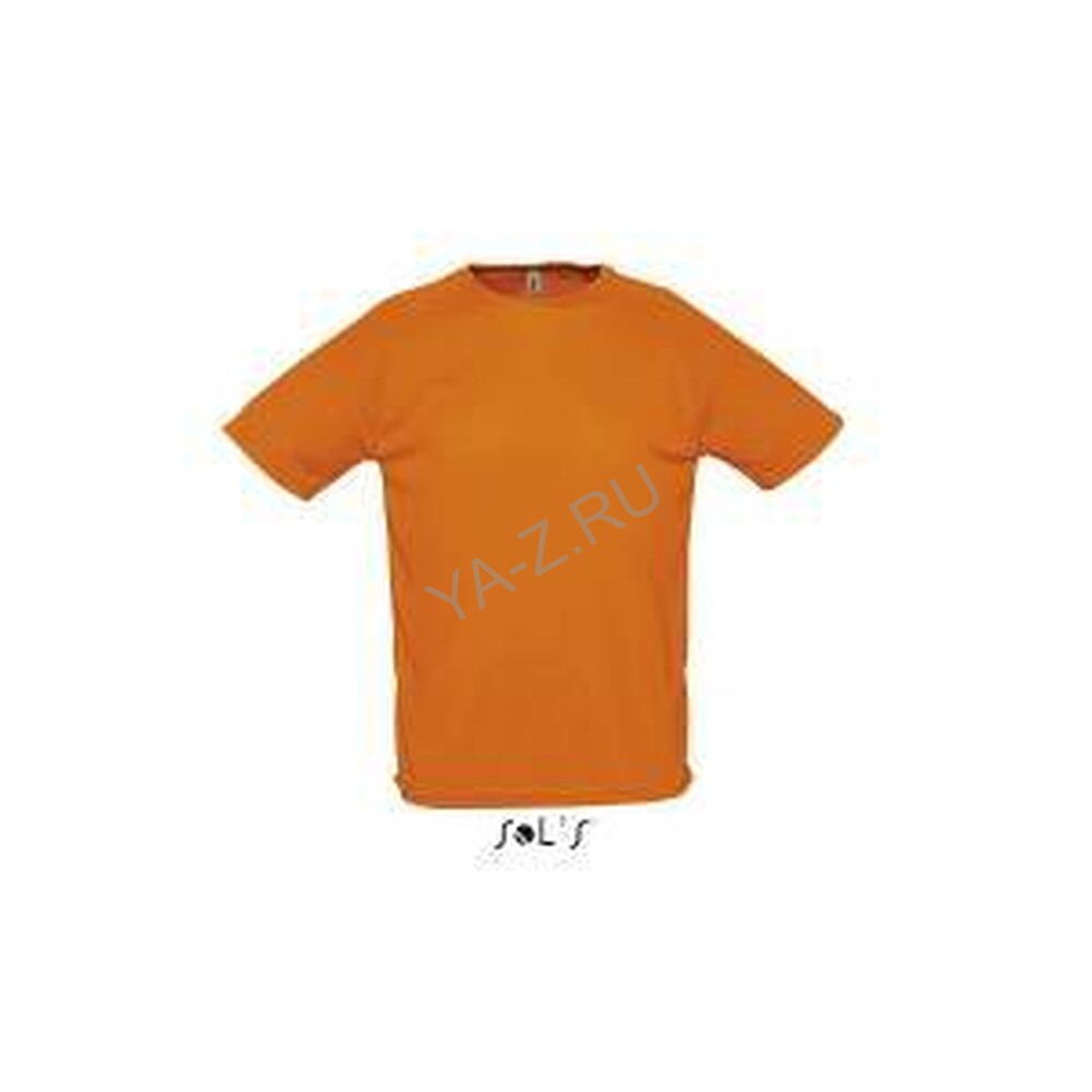 Футболка SPORTY, мужская, полиэстер 140. Оранжевый XXL