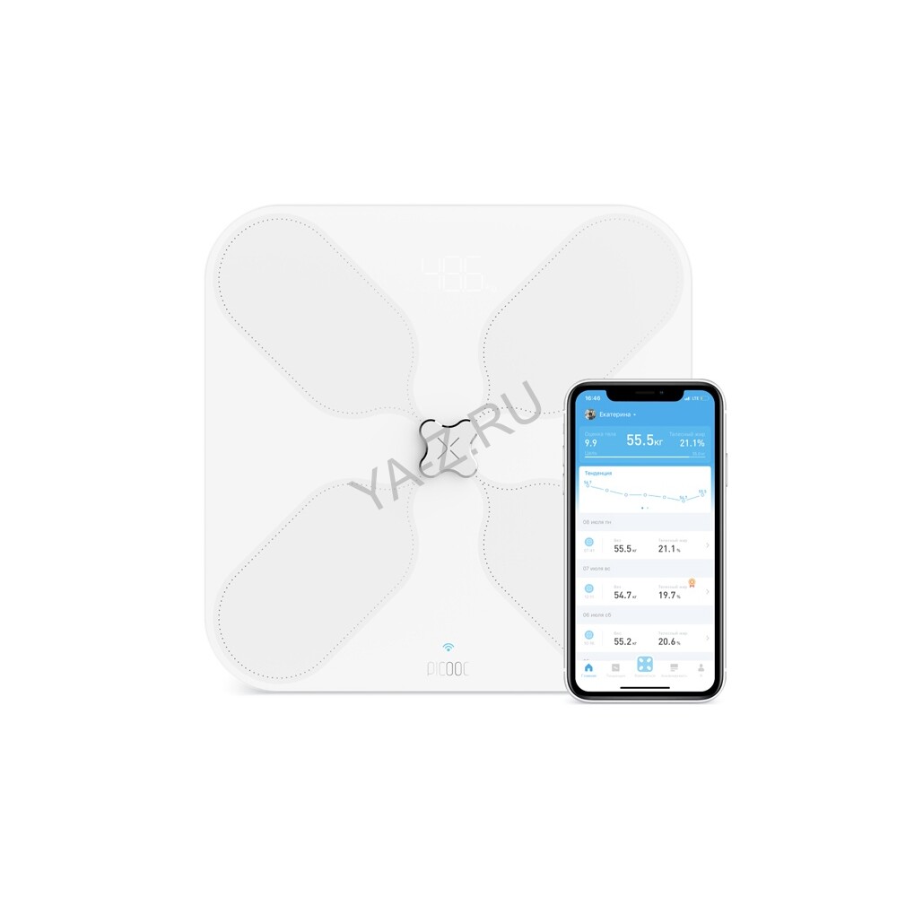 Умные диагностические весы с Wi-Fi S3 V2