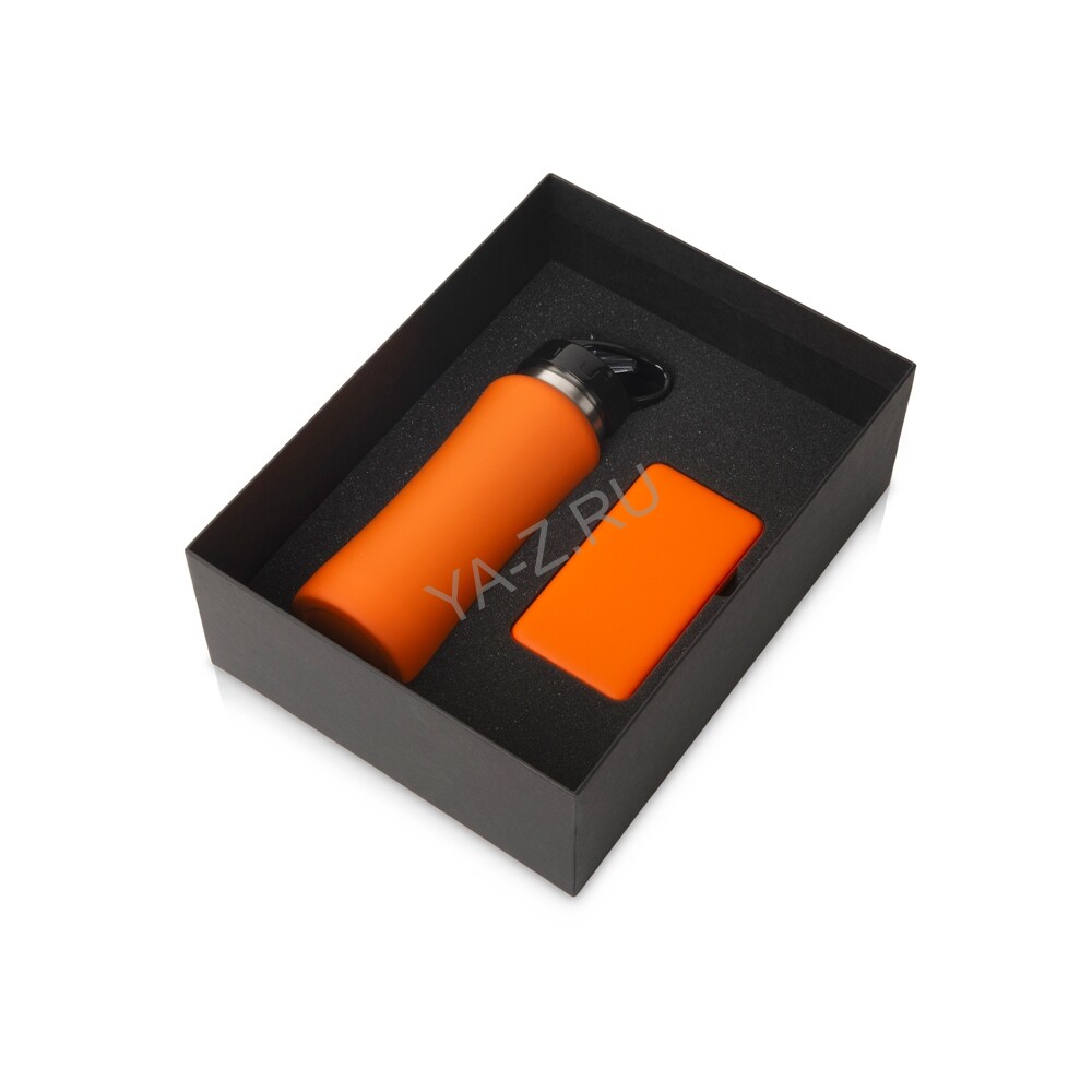 Подарочный набор «COLOR IT» с бутылкой для воды и повербанком, 5000 mAh
