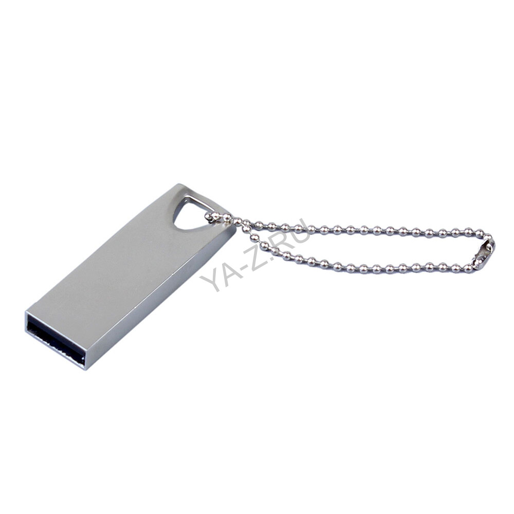 USB 2.0-флешка на 8 Гб с мини чипом и отверстием для цепочки