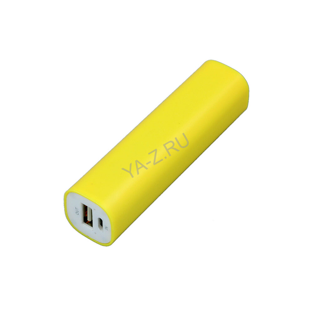 Внешний аккумулятор «Digi» прямоугольной формы, 2600 mAh