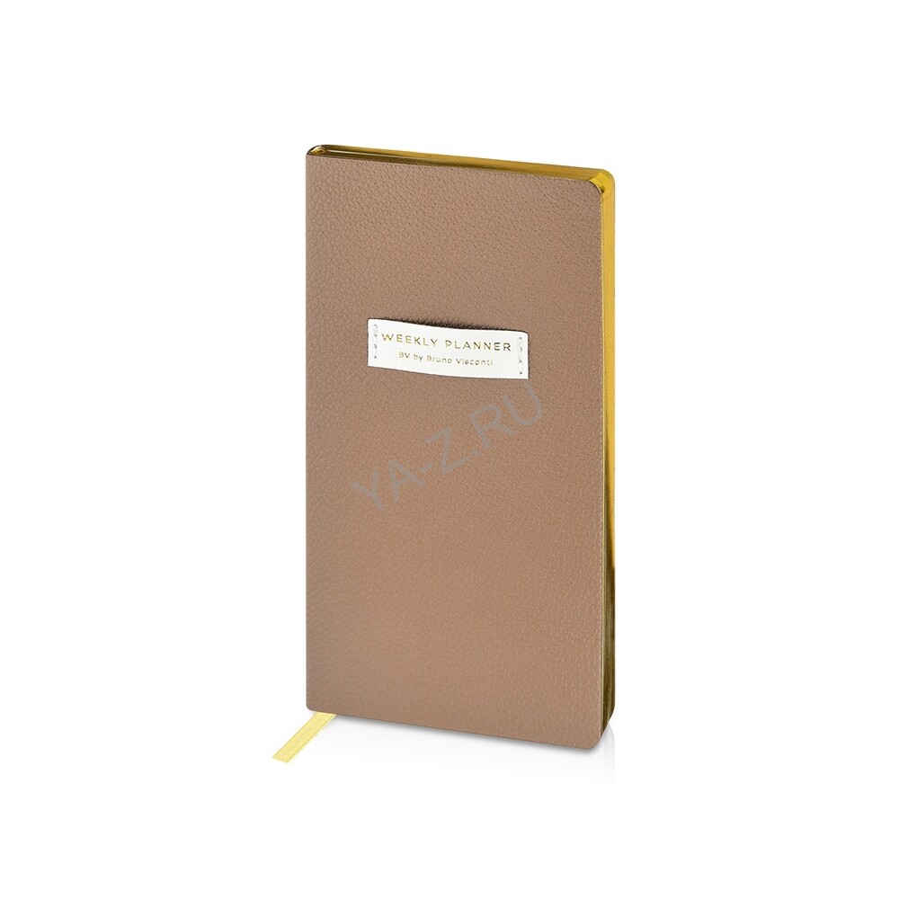 Еженедельник недатированный А6 «Total beige»