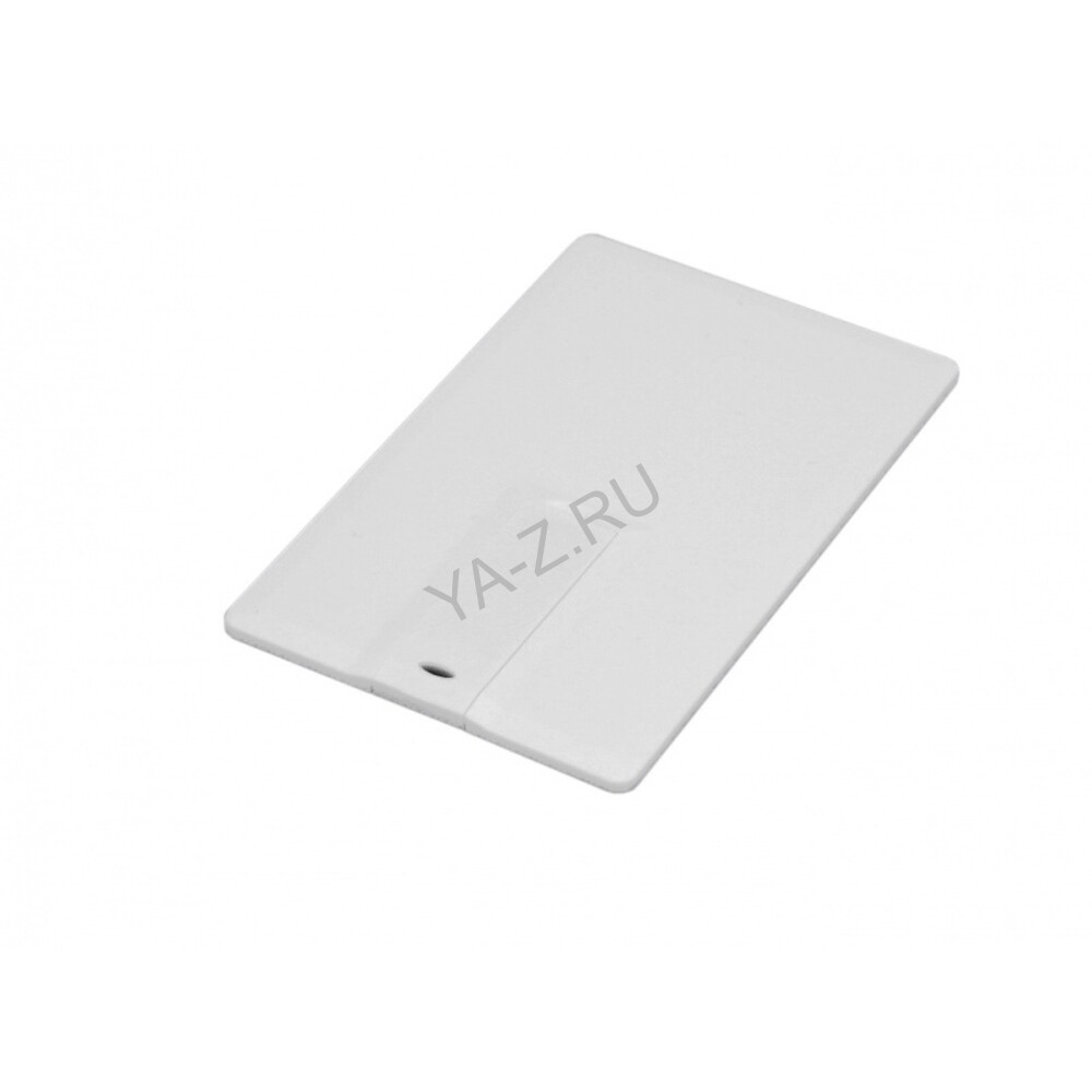 USB 2.0- флешка на 16 Гб в виде пластиковой карты с откидным механизмом