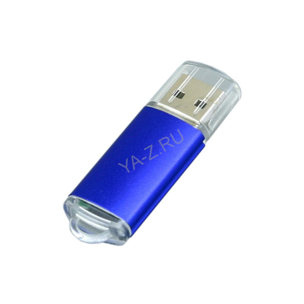 USB 2.0- флешка на 32 Гб с прозрачным колпачком