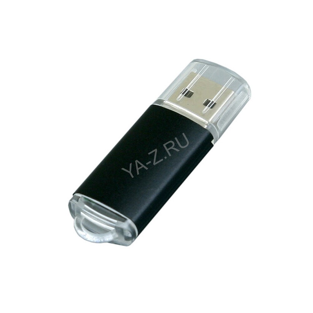 USB 2.0- флешка на 32 Гб с прозрачным колпачком
