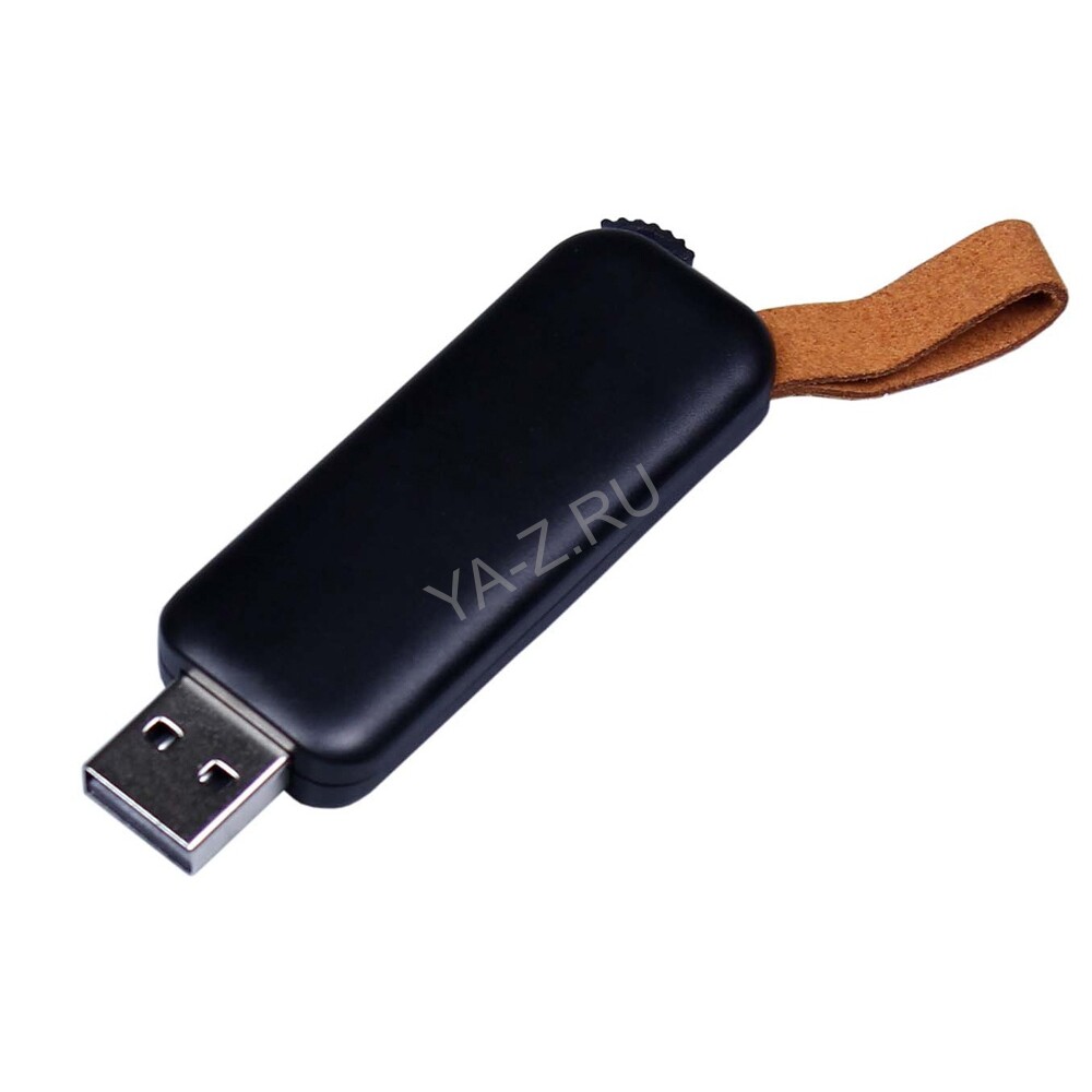 USB 2.0- флешка промо на 32 Гб прямоугольной формы, выдвижной механизм