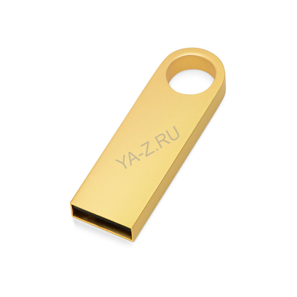 USB 2.0- флешка на 32 Гб с мини чипом, компактный дизайн с круглым отверстием