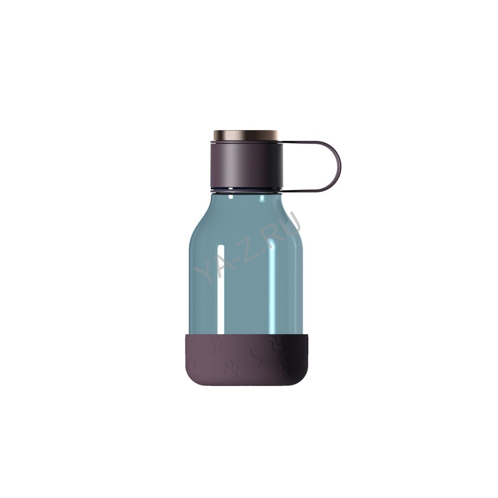 Бутылка для воды 2-в-1 «Dog Bowl Bottle» со съемной миской для питомцев, 1500 мл