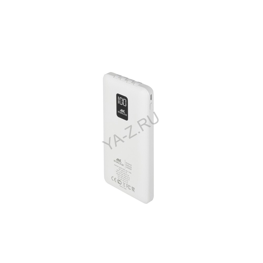 Внешний аккумулятор с дисплеем и встроенными кабелями VA2210, 10000 mAh