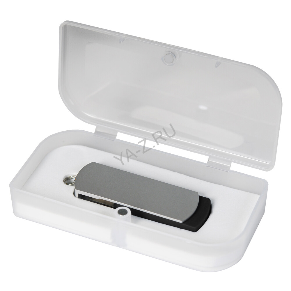 USB Флешка Элеганте (Elegante) 16 Gb, черный, в подарочной упаковке