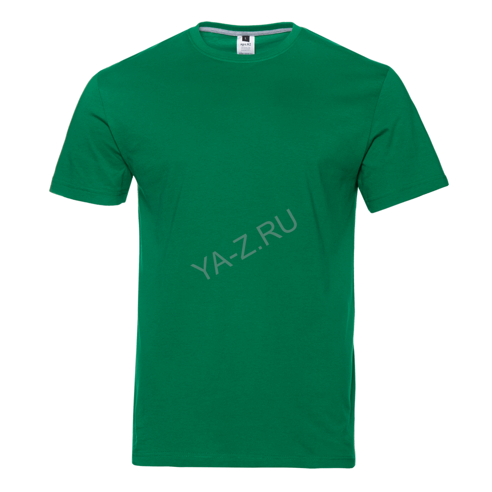 Футболка унисекс без бокового шва STAN хлопок 160, 02, Зелёный,  (30)  (54/XXL)