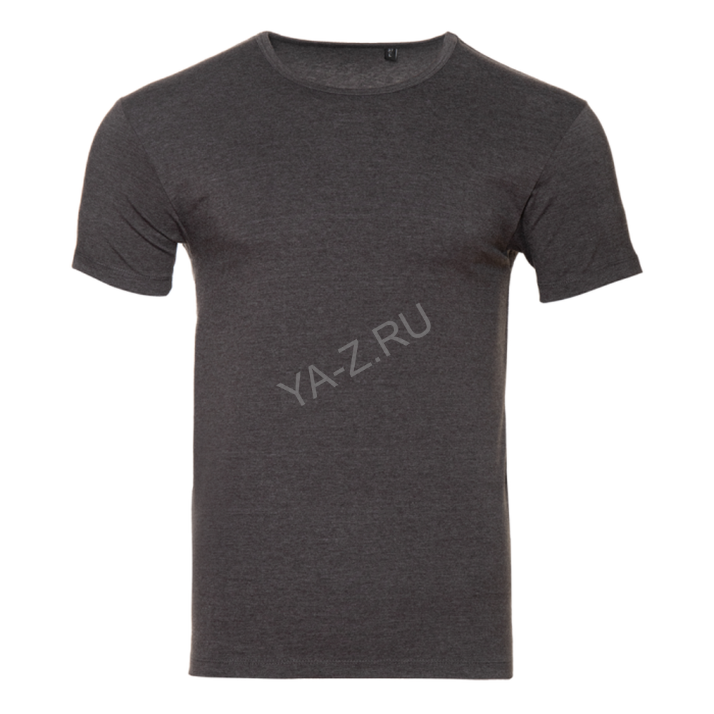 Футболка мужская STAN хлопок/эластан 180, 37, Тёмно-серый,  (100/1)  (54/XXL)