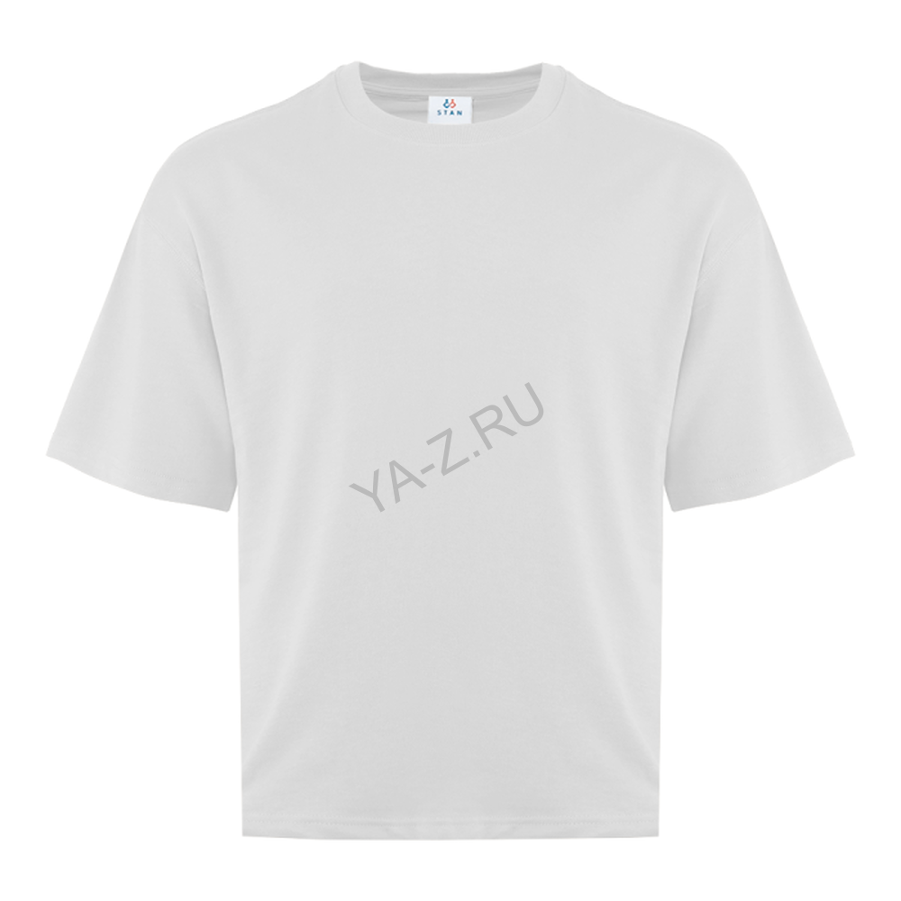 Футболка унисекс оверсайз STAN хлопок/полиэстер 260, 40, Белый,  (10/1)  (44/XS)