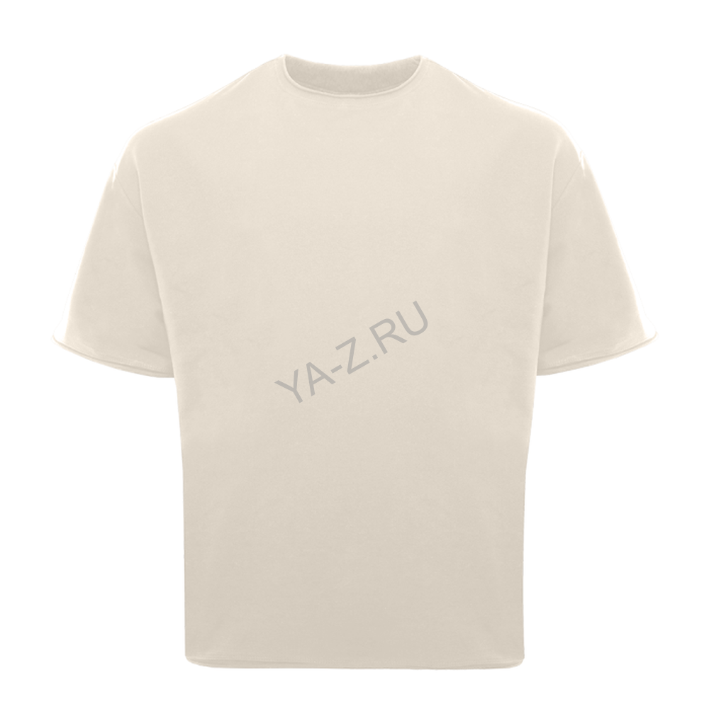 Футболка унисекс оверсайз STAN хлопок/спандекс 260, 41, Молочный,  (11)  (44/XS)