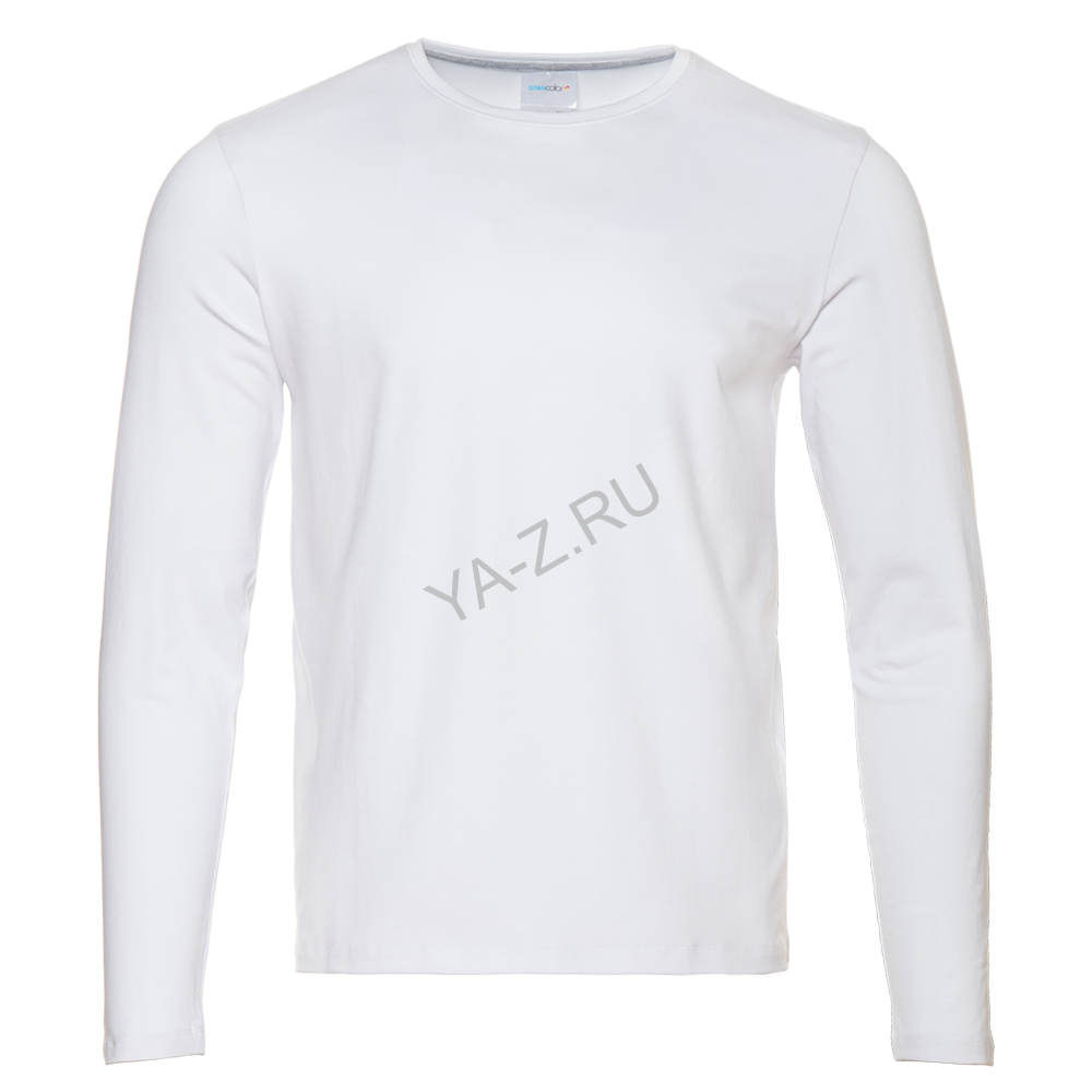 Лонгслив STAN хлопок/эластан 180, 35, Белый,  (10/1)  (44/XS)