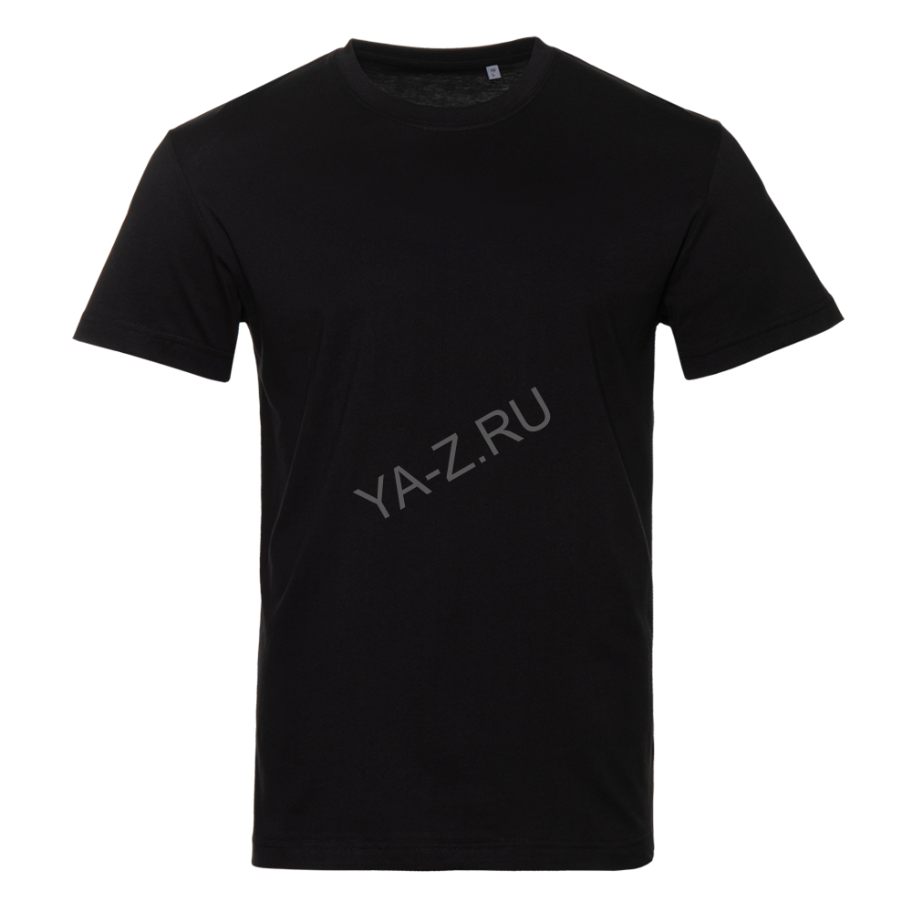 Футболка унисекс STAN, хлопок 150, 51, Чёрный,  (20)  (54/XXL)