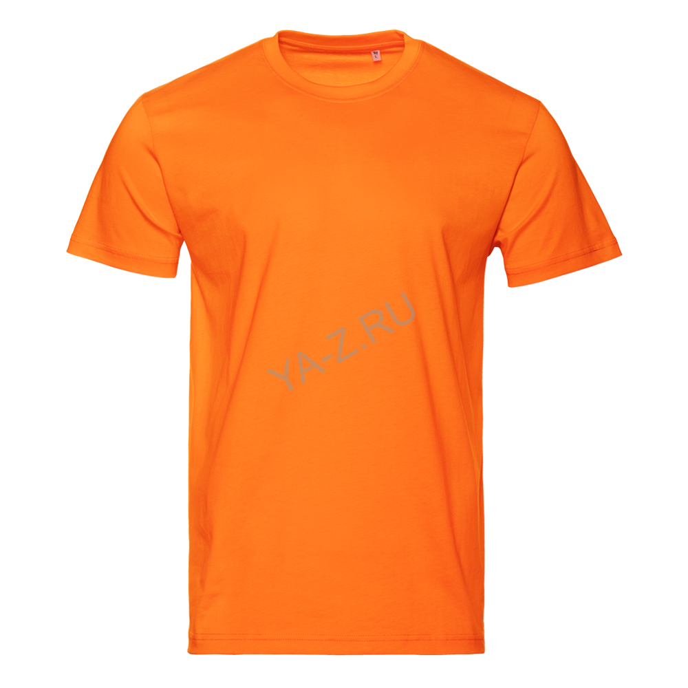 Футболка унисекс STAN, хлопок 150, 51, Оранжевый,  (28/1)  (54/XXL)