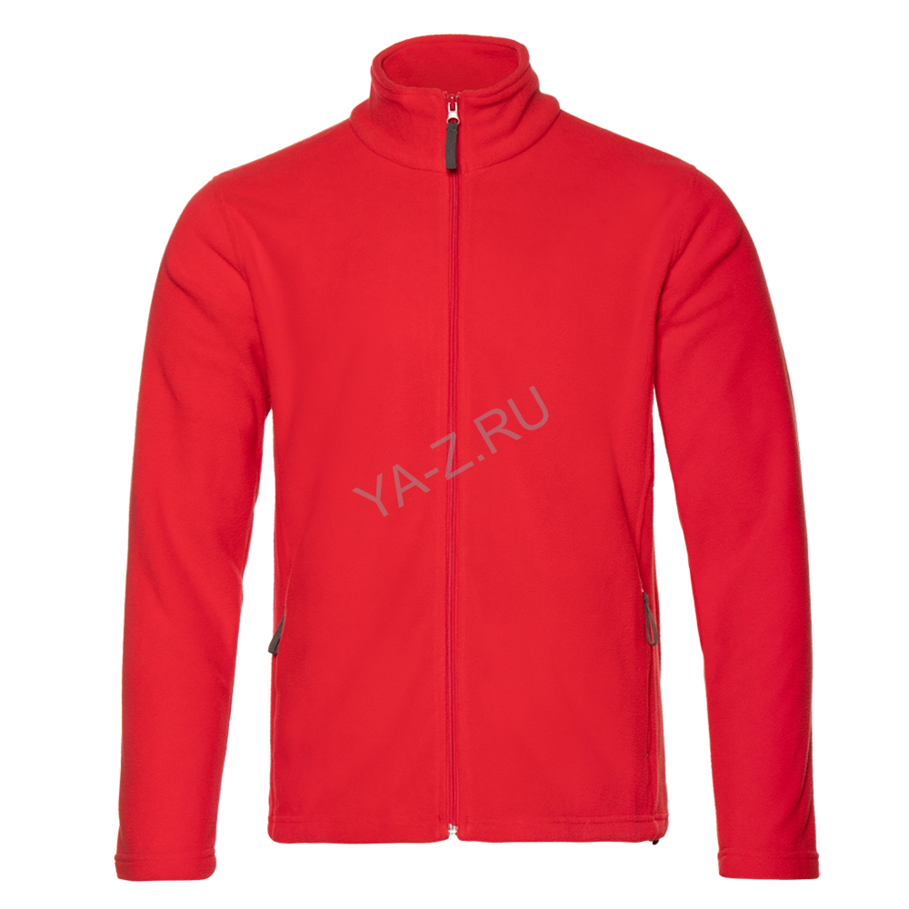 Толстовка унисекс STAN на молнии микрофлис 200, 21, Красный,  (14)  (56/XXXL)