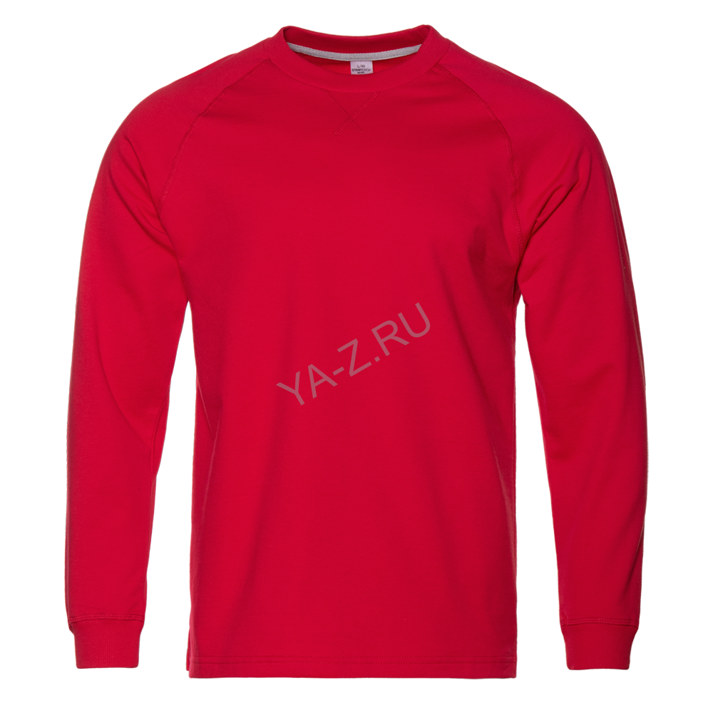 Свитшот унисекс STAN футер с начёсом 220, 60, Красный,  (14)  (52/XL)