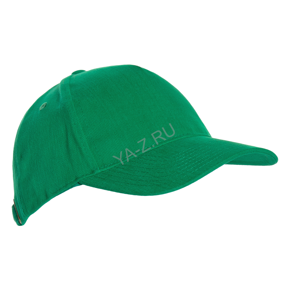 Бейсболка STAN 5 клиньев хлопок 280, 11, Зелёный,  (30)  (56-58/ONE SIZE)
