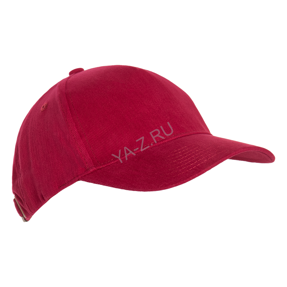 Бейсболка STAN 5 клиньев хлопок 280, 11, Бордовый,  (66)  (56-58/ONE SIZE)