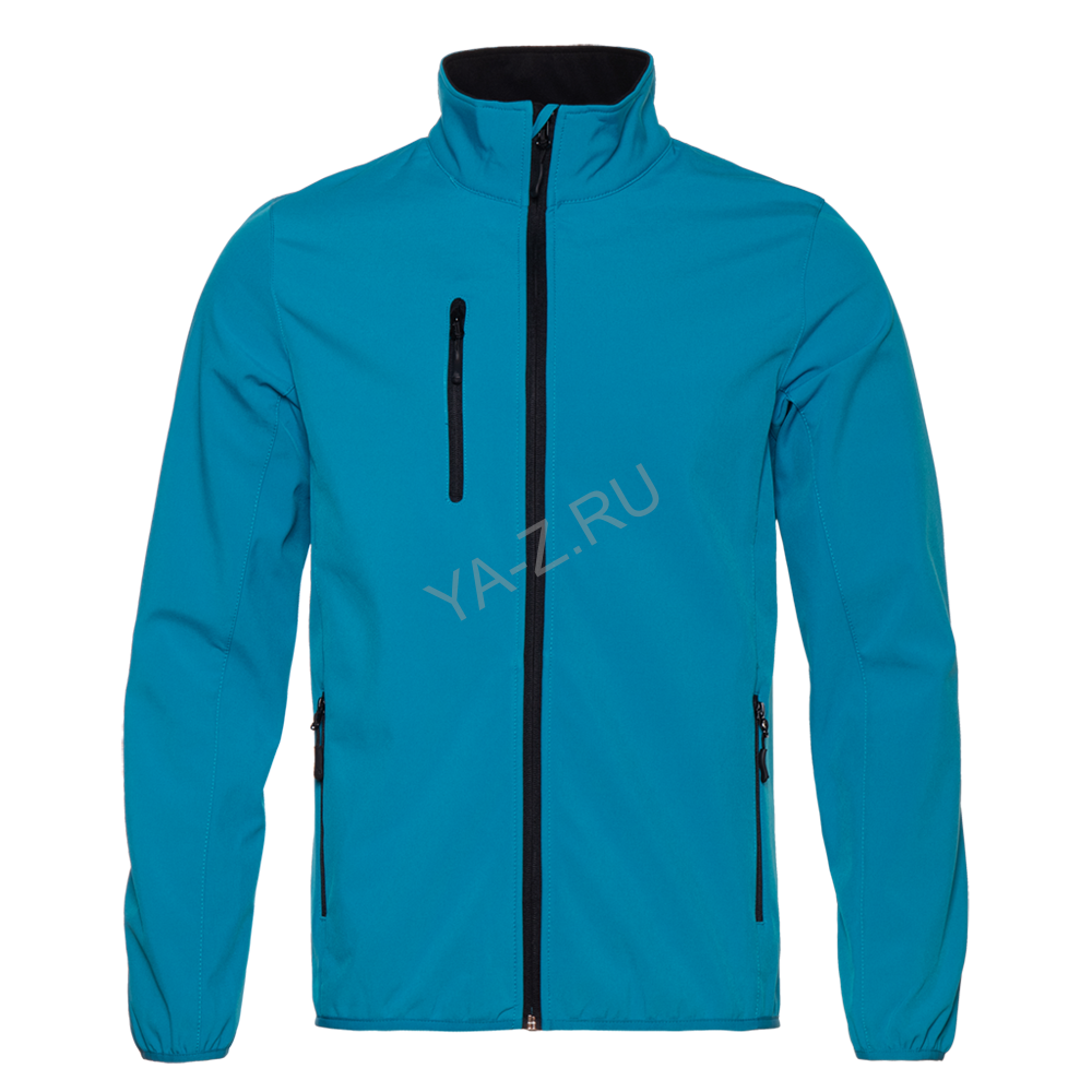 Куртка софтшелл softshell мужская STAN 275, 70N, Лазурный,  (40/1)  (44/XS)
