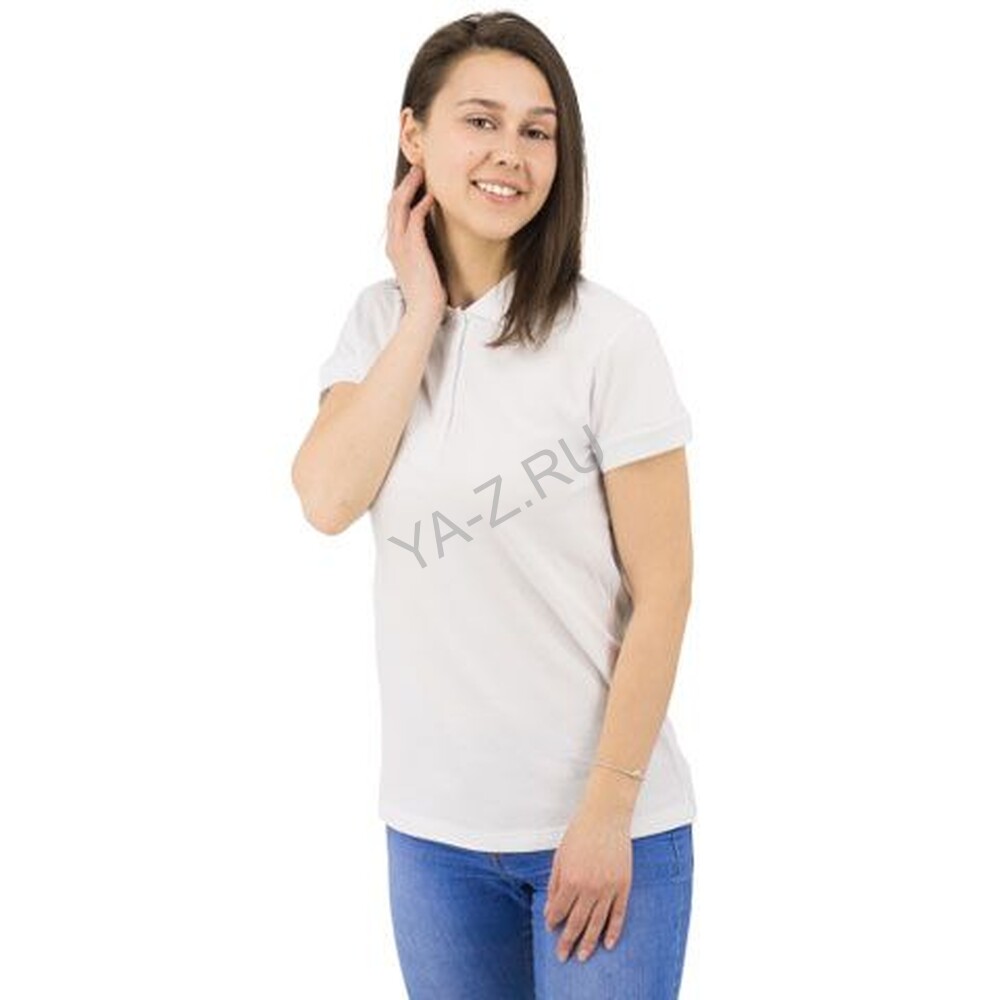 Рубашка поло Rock Lady, женская (белая, XL)