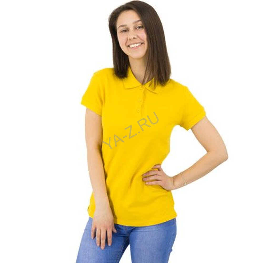 Рубашка поло Rock Lady, женская (желтая, 2XL)