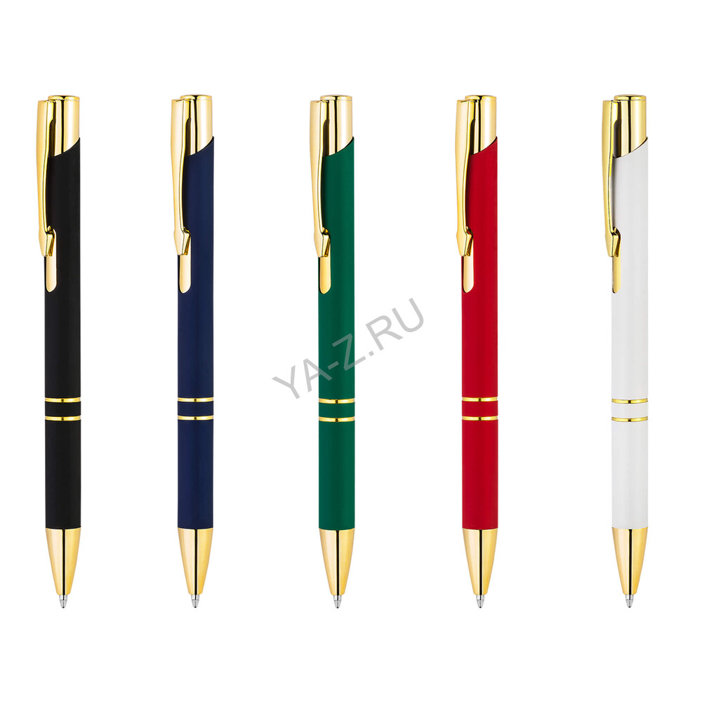 Ручка KOSKO SOFT GOLD Белая 1029.07