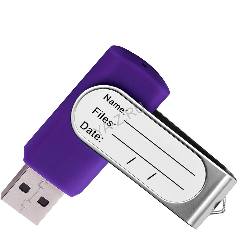 Флешка TWIST STICKER Фиолетовая PURPLE MEDIUM C 4110.11.16ГБ3.0