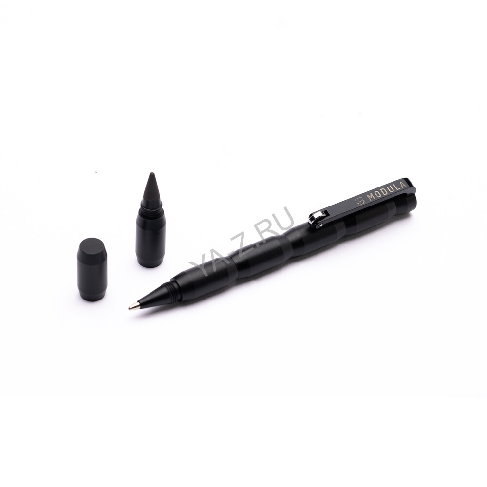 Шариковая ручка+карандаш Pininfarina Modula Black