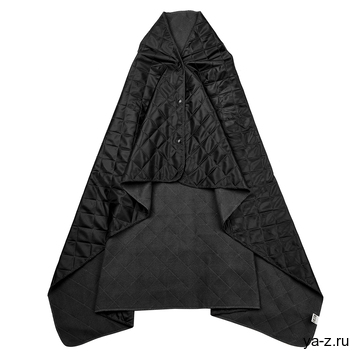 Плед PONCHO, черный