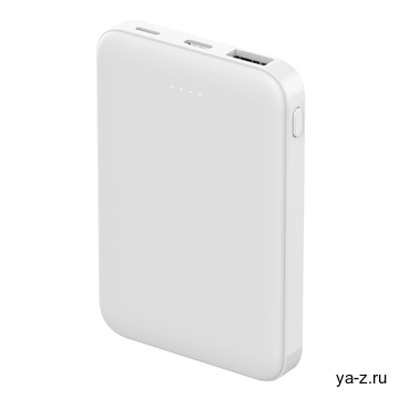 Внешний аккумулятор Fluffy, 5000 Mah, белый