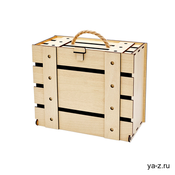 Чемоданчик ламинированный из HDF 19*23*11,5 см 