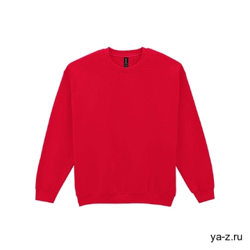 Свитшот HEAVY BLEND, КРАСНЫЙ 3XL