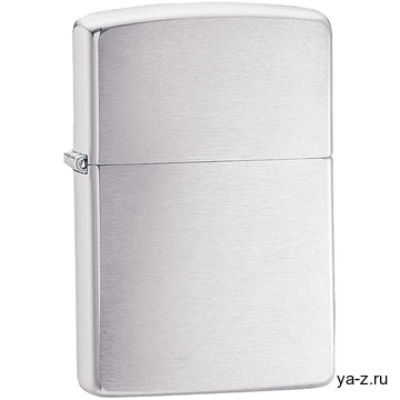 Зажигалка Zippo Armor Brushed, матовая серебристая