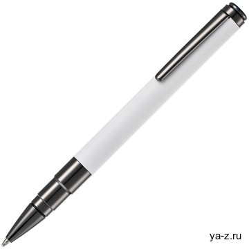 Ручка шариковая Kugel Gunmetal, белая