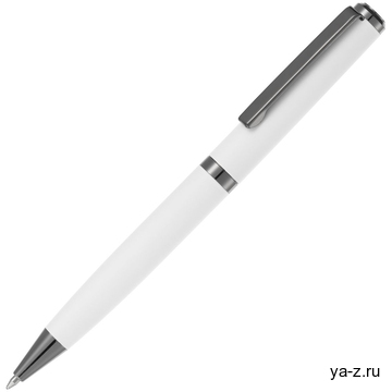 Ручка шариковая Inkish Gunmetal в футляре, белая