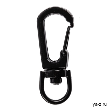Застежка-карабин Snap Hook, S, черная